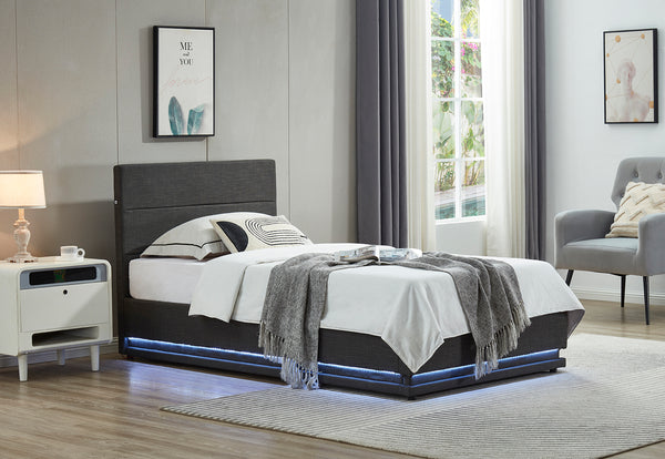 Victoria Gas Lift Storage Bed with LED