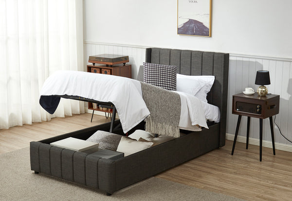 Chloe Gas Lift Storage Bed