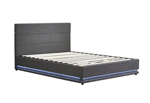 Victoria Gas Lift Storage Bed with LED