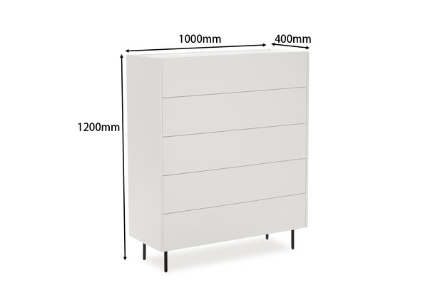 Emerson 5 Drawer Tall Chest