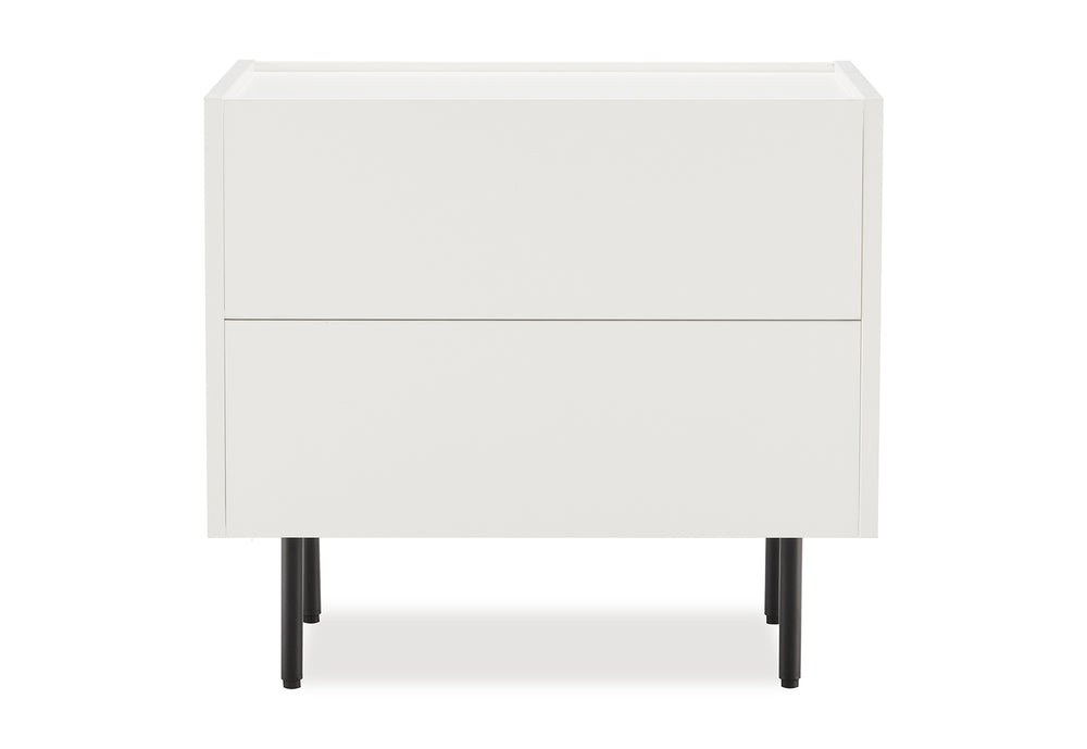 Emerson 2 Drawer Bedside