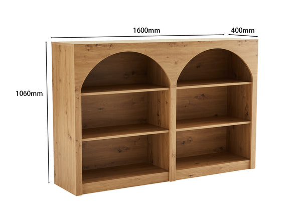 Claire Low Bookcase
