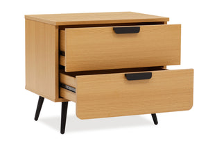 Finley 2 Drawer Bedside