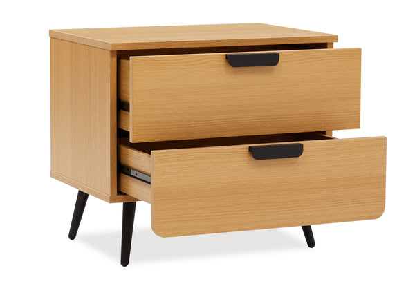 Finley 2 Drawer Bedside