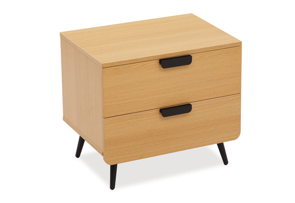Finley 2 Drawer Bedside