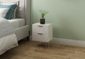 Ally 2 Drawer Bedside (Set of 2)