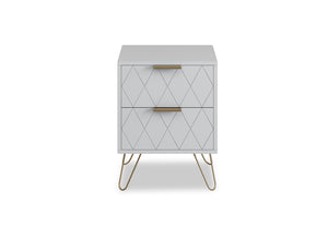 Ally 2 Drawer Bedside (Set of 2)