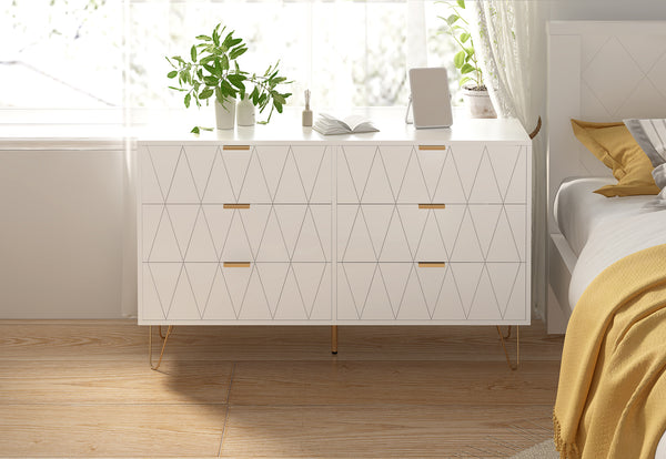 Ally 6 Drawer Dresser