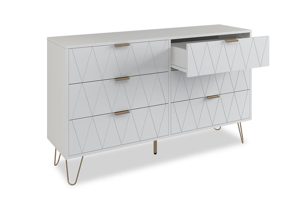 Ally 6 Drawer Dresser