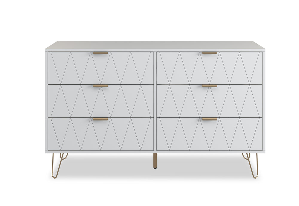 Ally 6 Drawer Dresser