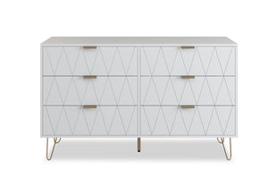 Ally 6 Drawer Dresser