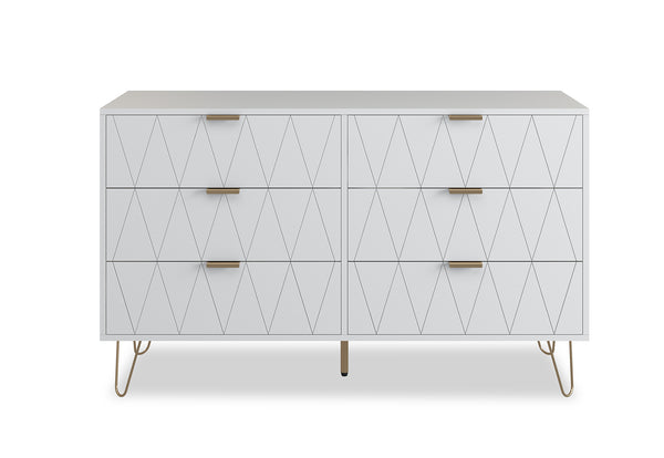 Ally 6 Drawer Dresser