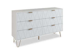 Ally 6 Drawer Dresser