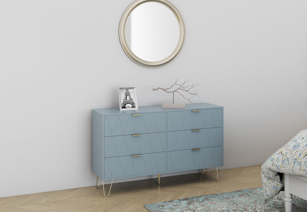 Ally 6 Drawer Dresser