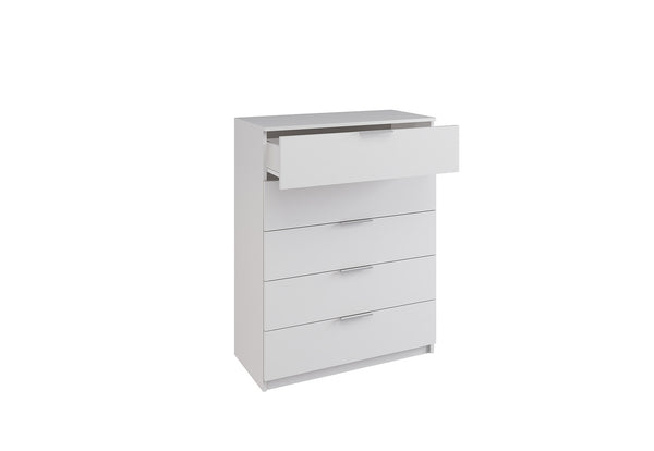 Andrea 5 Drawer Tall Chest - 2 Piece Bundle