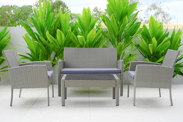 Brighton 4 Piece Outdoor Lounge Setting