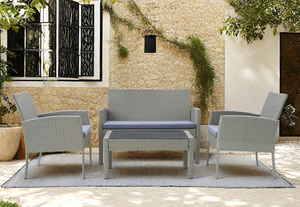 Brighton 4 Piece Outdoor Lounge Setting