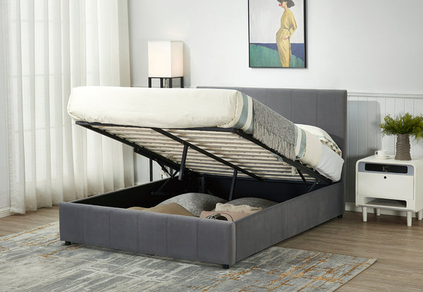 Camila Gas Lift Storage Bed