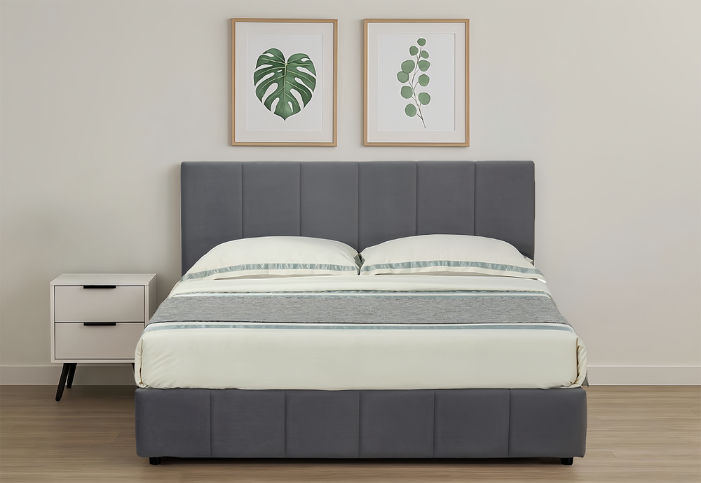 Camila Gas Lift Storage Bed