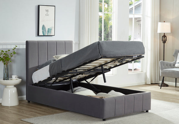Camila Gas Lift Storage Bed