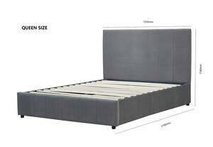 Camila Gas Lift Storage Bed