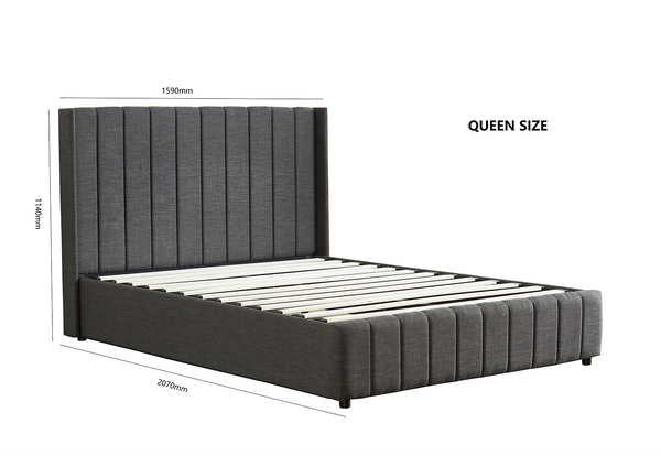 Chloe Gas Lift Storage Bed