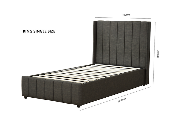 Chloe Gas Lift Storage Bed