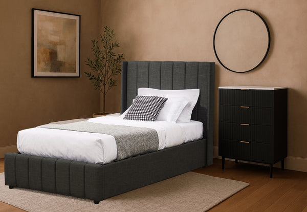 Chloe Gas Lift Storage Bed