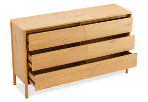Dakota 6 Drawer Dresser