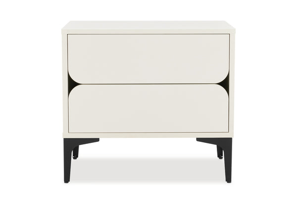 Elaine 2 Drawer Bedside