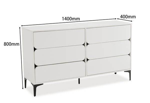 Elaine 6 Drawer Dresser