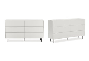 Emerson 6 Drawer Dresser - 2 Piece Bundle