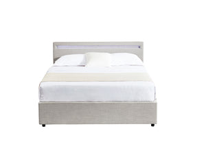 Evelyn Gas Lift Storage Bed with LED