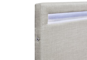 Evelyn Gas Lift Storage Bed with LED