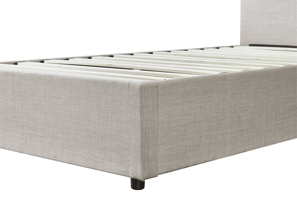 Evelyn Gas Lift Storage Bed with LED