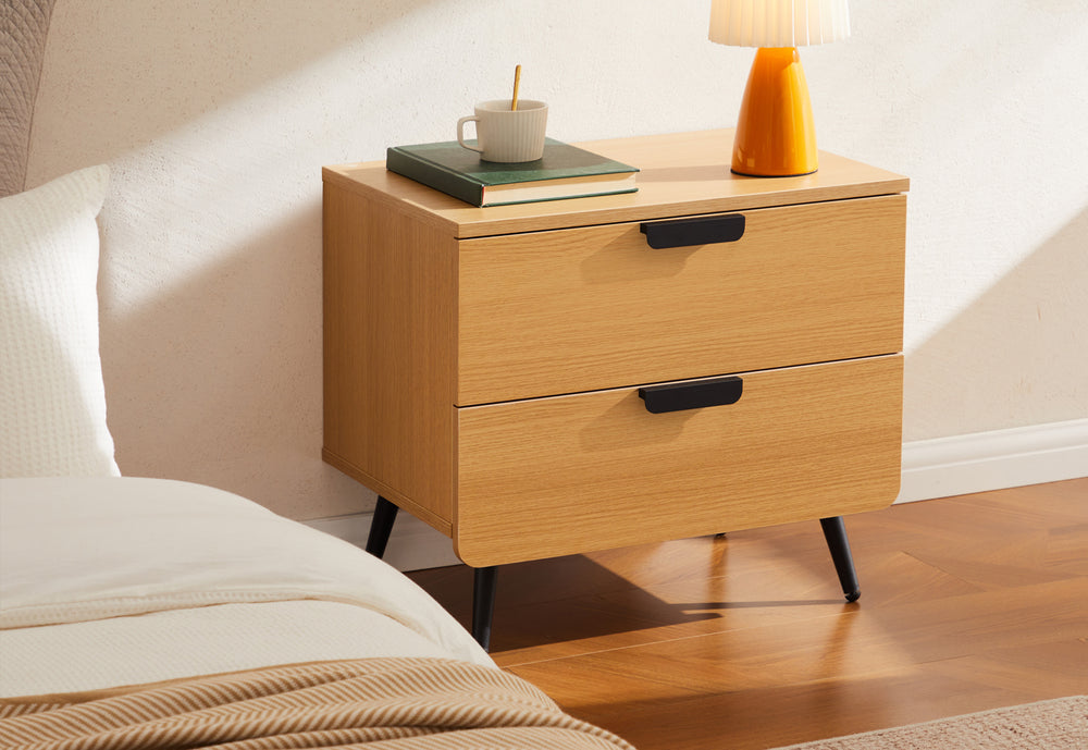 Finley 2 Drawer Bedside