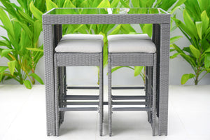 Hamilton 5 Piece Outdoor Bar Setting