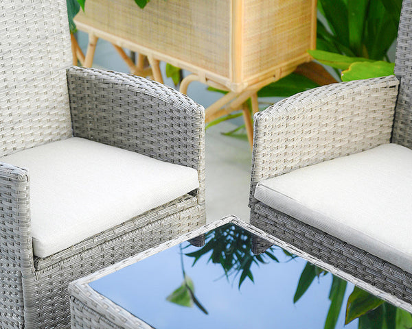 Hampton 4 Piece Outdoor Lounge Setting