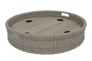 Julia Round Floating Tray