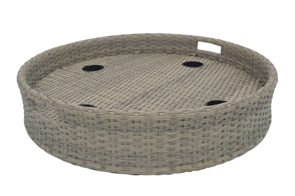 Julia Round Floating Tray