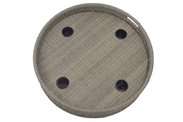 Julia Round Floating Tray