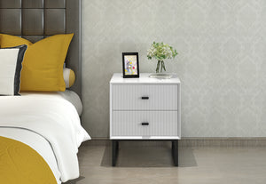 Luna 2 Drawer Bedside (Set of 2)