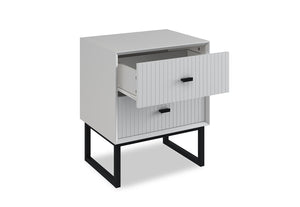Luna 2 Drawer Bedside (Set of 2)