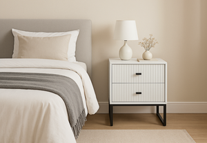 Luna 2 Drawer Bedside (Set of 2)