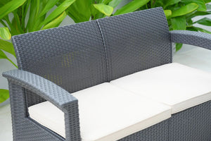 Moreton 4 Piece Outdoor Lounge Setting