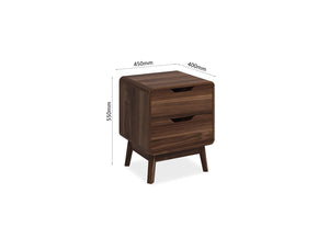 Olive 2 Drawer Bedside - 2 Piece Bundle