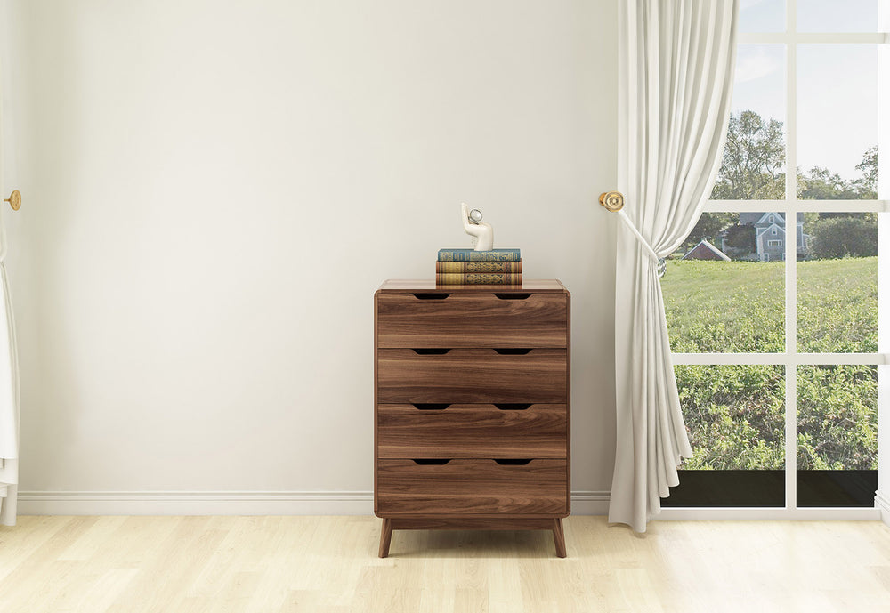 Olive 4 Drawer Tall Chest