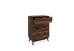 Olive 4 Drawer Tall Chest - 2 Piece Bundle