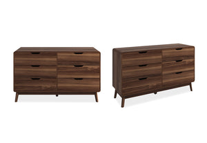 Olive 6 Drawer Dresser - 2 Piece Bundle