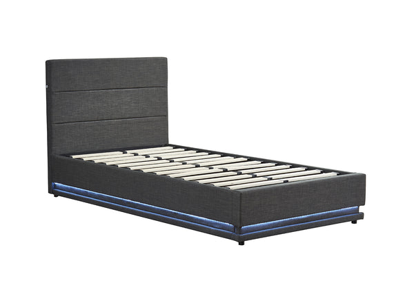 Victoria Gas Lift Storage Bed with LED